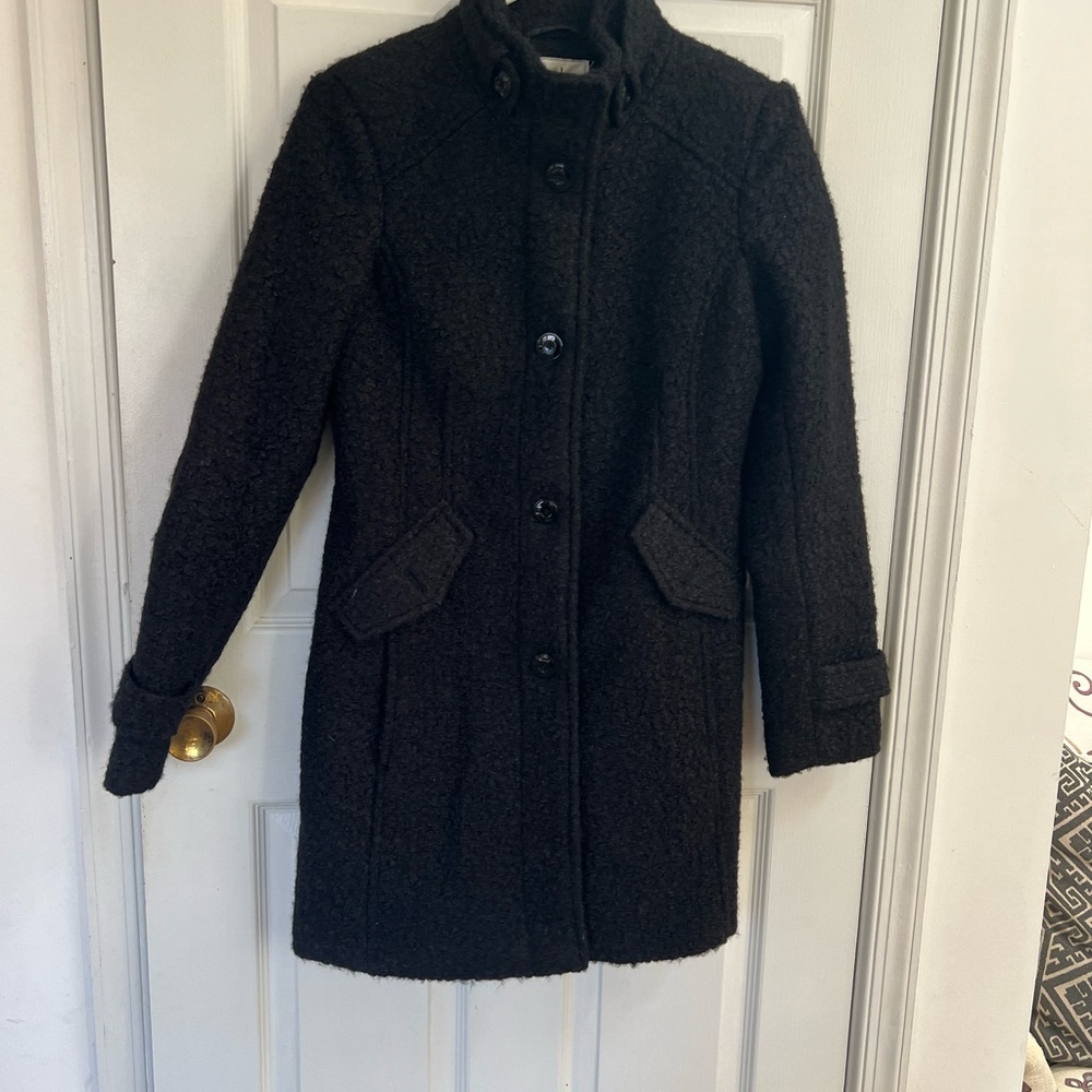 Maralyn & Me Charcoal Pea Coat